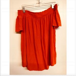 Off the shoulder top